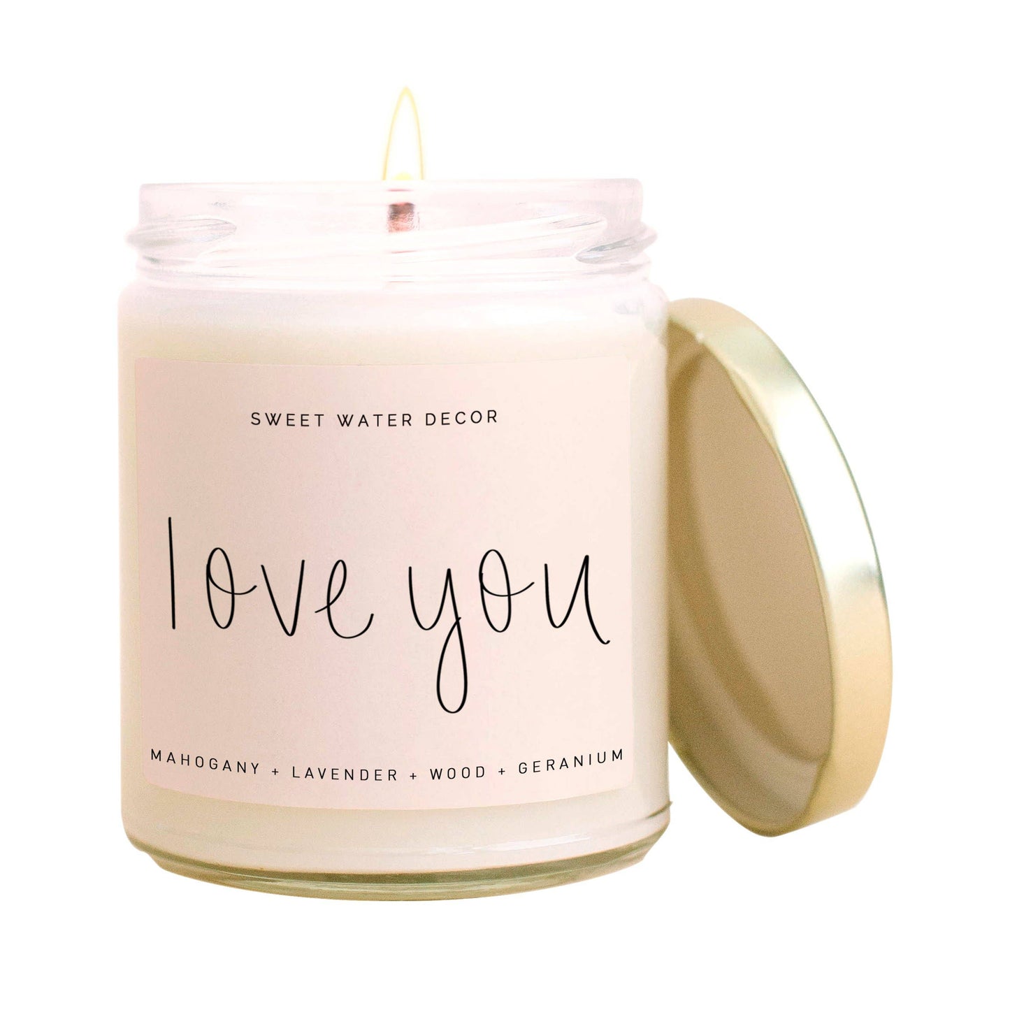 Love You Soy Candle Home & Lifestyle