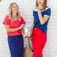 Lovely Coral V-Neck Tee - FINAL SALE Tops