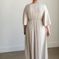 Lumee Champagne Sheen Maxi Dress Dresses Mikarose