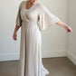 Lumee Champagne Sheen Maxi Dress Dresses Mikarose
