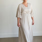 Lumee Champagne Sheen Maxi Dress - FINAL SALE Dresses Mikarose