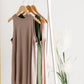Luxe Round Neck Hi-Low Hem Tank Top Shirt Zenana Pink / S