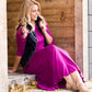 Lydia Button Front Maxi Dress - FINAL SALE Dresses