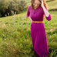 Lydia Button Front Maxi Dress - FINAL SALE Dresses