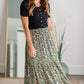 Lynn Tiered Peasant Skirt Skirts Inherit