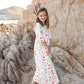 Maggie Floral Girl's Maxi Dress Inherit Co.