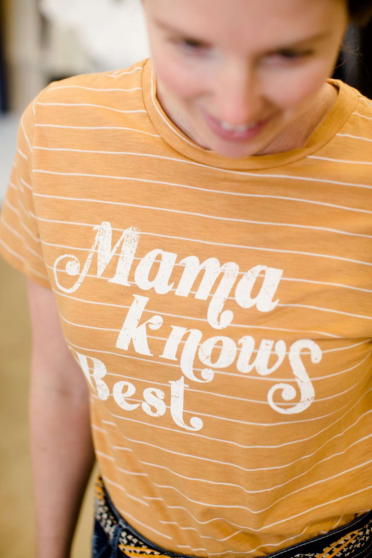 Mama Knows Best Graphic Tee - FINAL SALE Tops