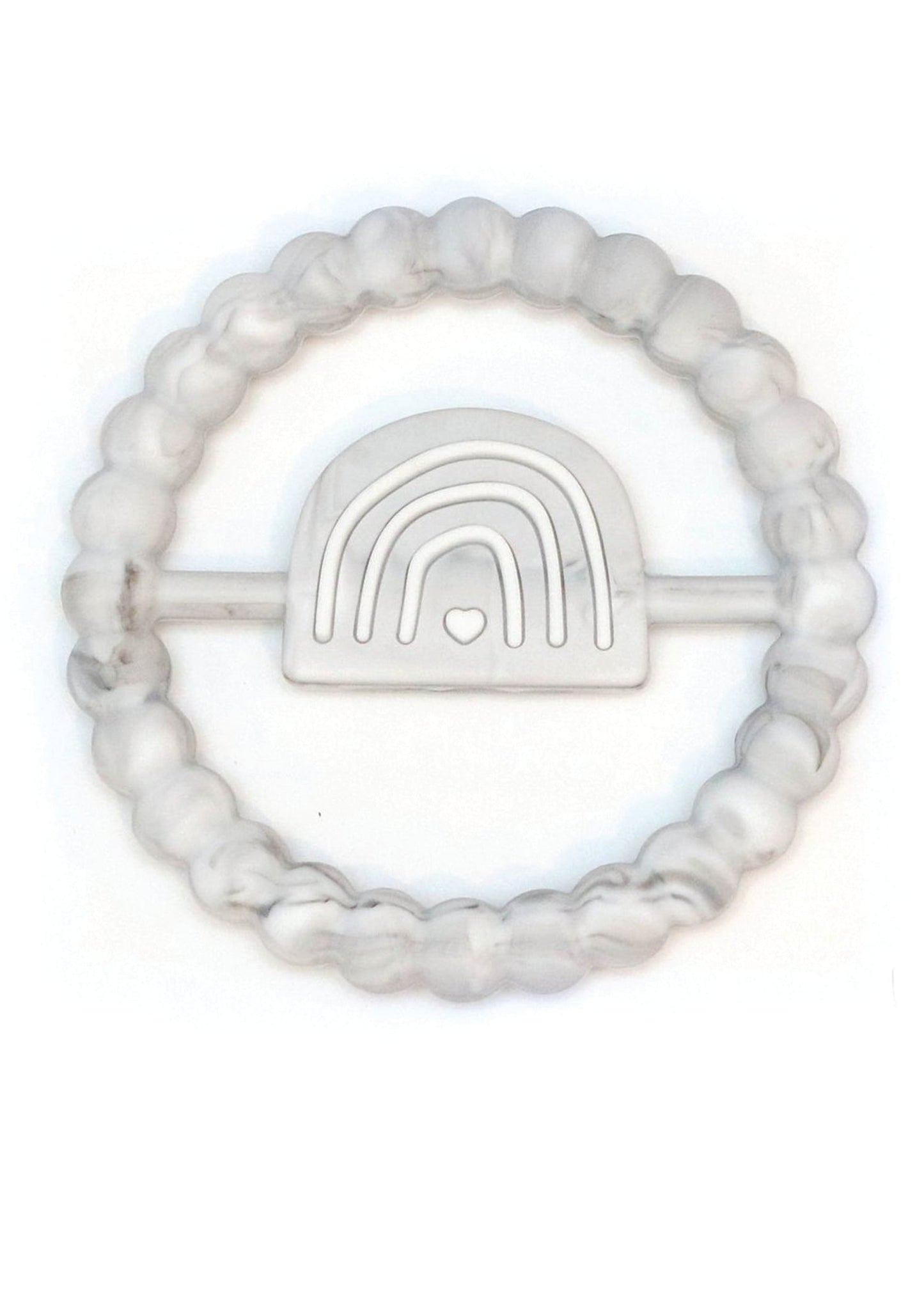 Marble Rainbow Ring Teether Accessories