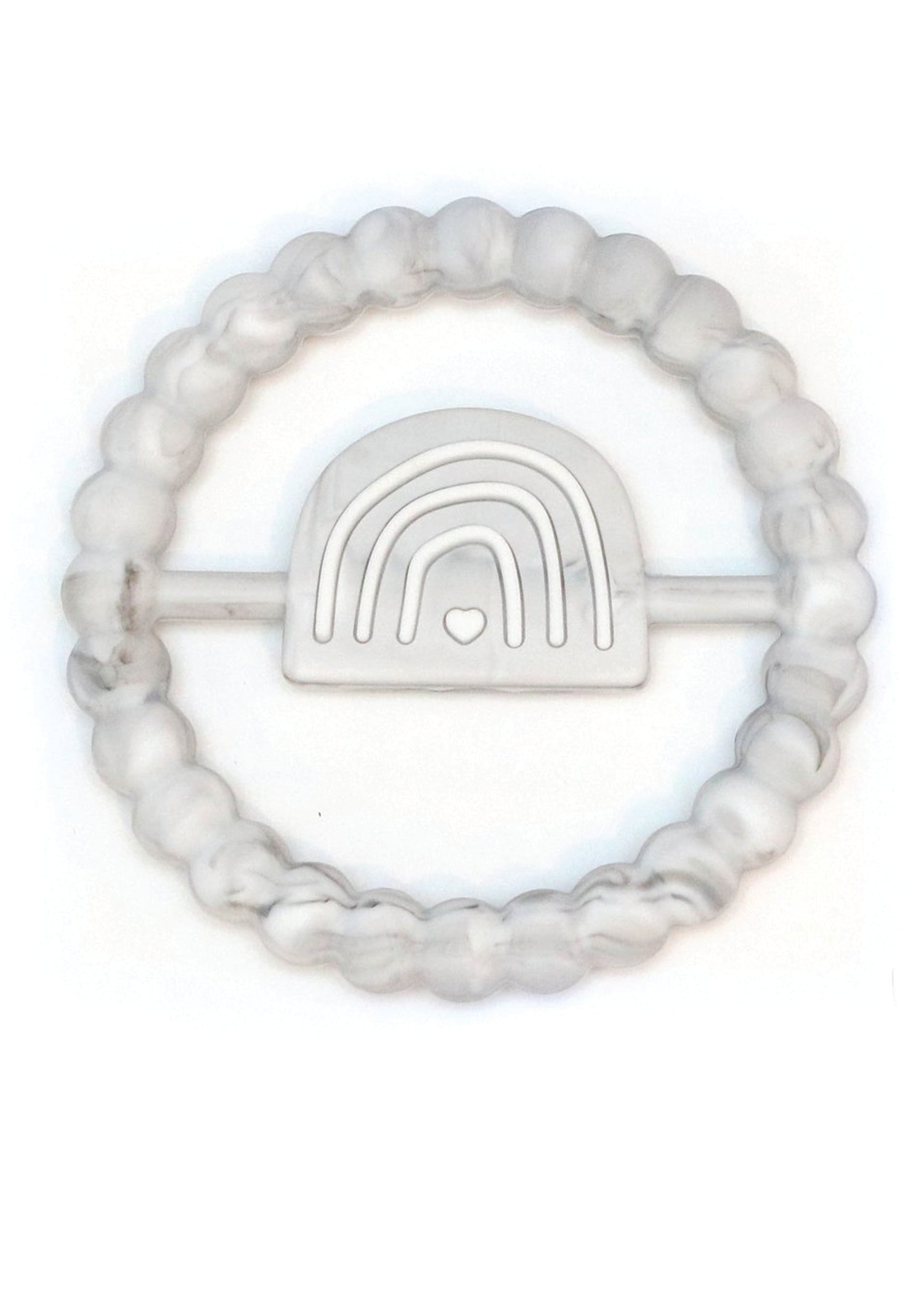 Marble Rainbow Ring Teether Accessories