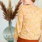 Marigold Embroidered Tie Front Top - FINAL SALE Tops