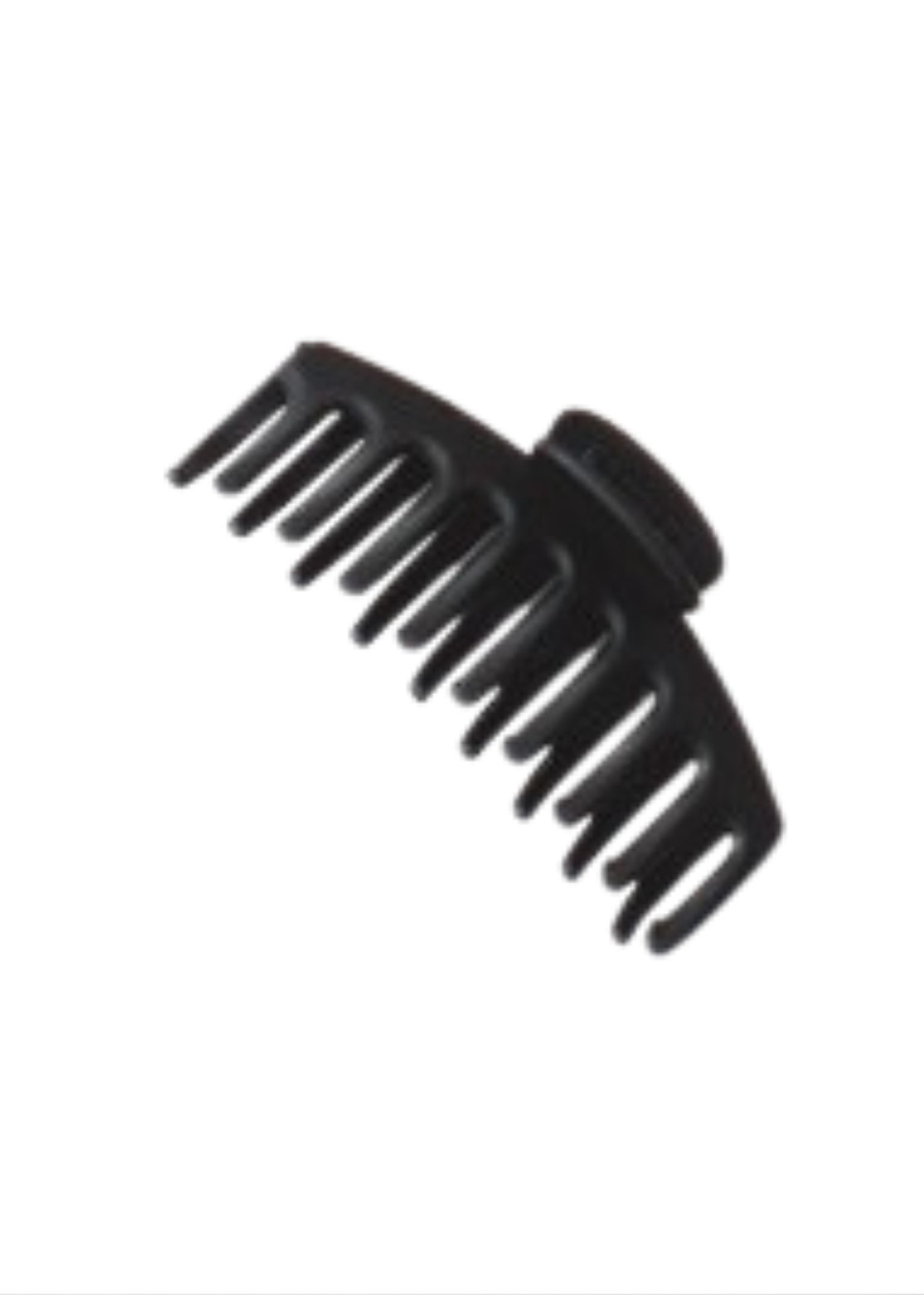 Matte Claw Hair Clip Accessories Space 46 Black