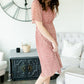 Mauve Square Neck Floral Dress - FINAL SALE Dresses
