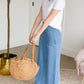Meadow Drawstring Waist Chambray Long Denim Jean Skirt - FINAL SALE Skirts