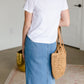 Meadow Drawstring Waist Chambray Long Denim Jean Skirt - FINAL SALE Skirts