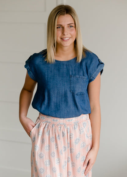 Medallion Print Flowy Maxi Skirt - FINAL SALE Skirts