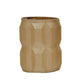 mercury glass tealight holder in neutral blush, tan and grey