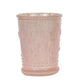 mercury glass tealight holder in neutral blush, tan and grey