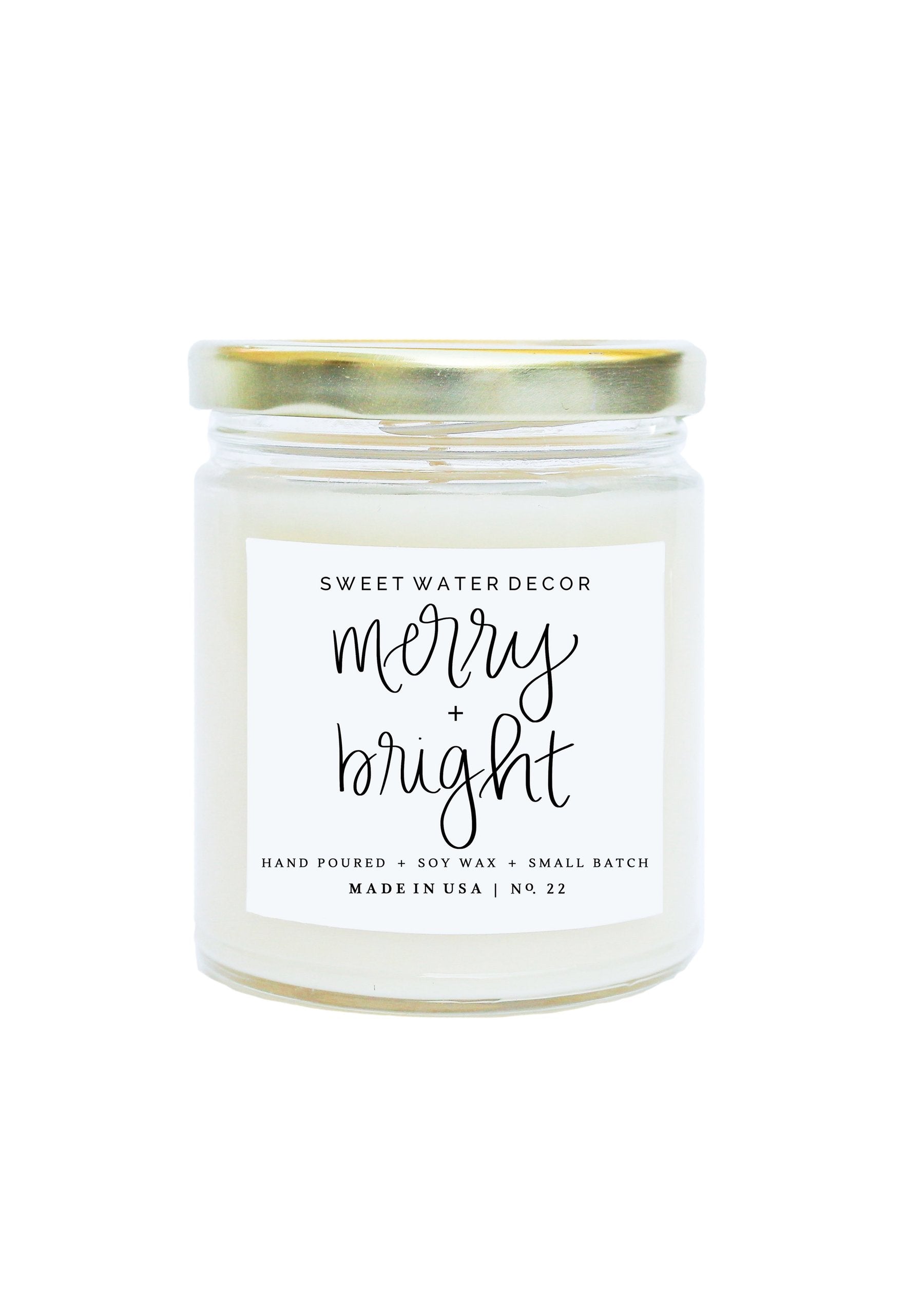 Merry + Bright Soy Candle - FINAL SALE Home & Lifestyle
