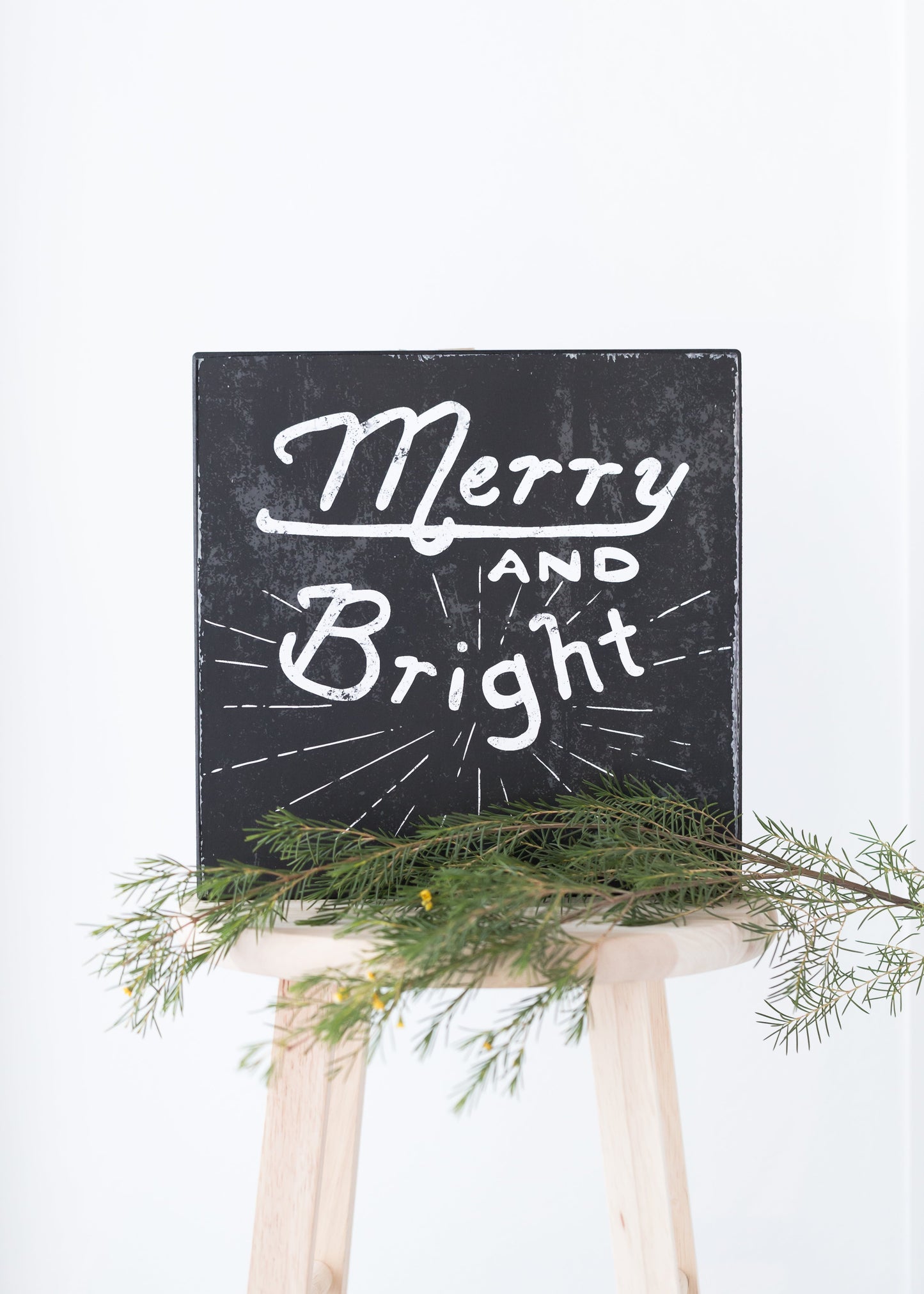 Merry + Bright Wood Wall Decor - FINAL SALE Home & Lifestyle
