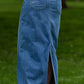 Mia Medium Denim Long Jean Skirt - FINAL SALE Skirts