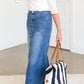 Mia Medium Denim Long Jean Skirt - FINAL SALE Skirts
