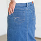 Mia Medium Denim Long Jean Skirt - FINAL SALE Skirts