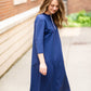 Midi Swim Dress with 1/4 Front Zipper Tops