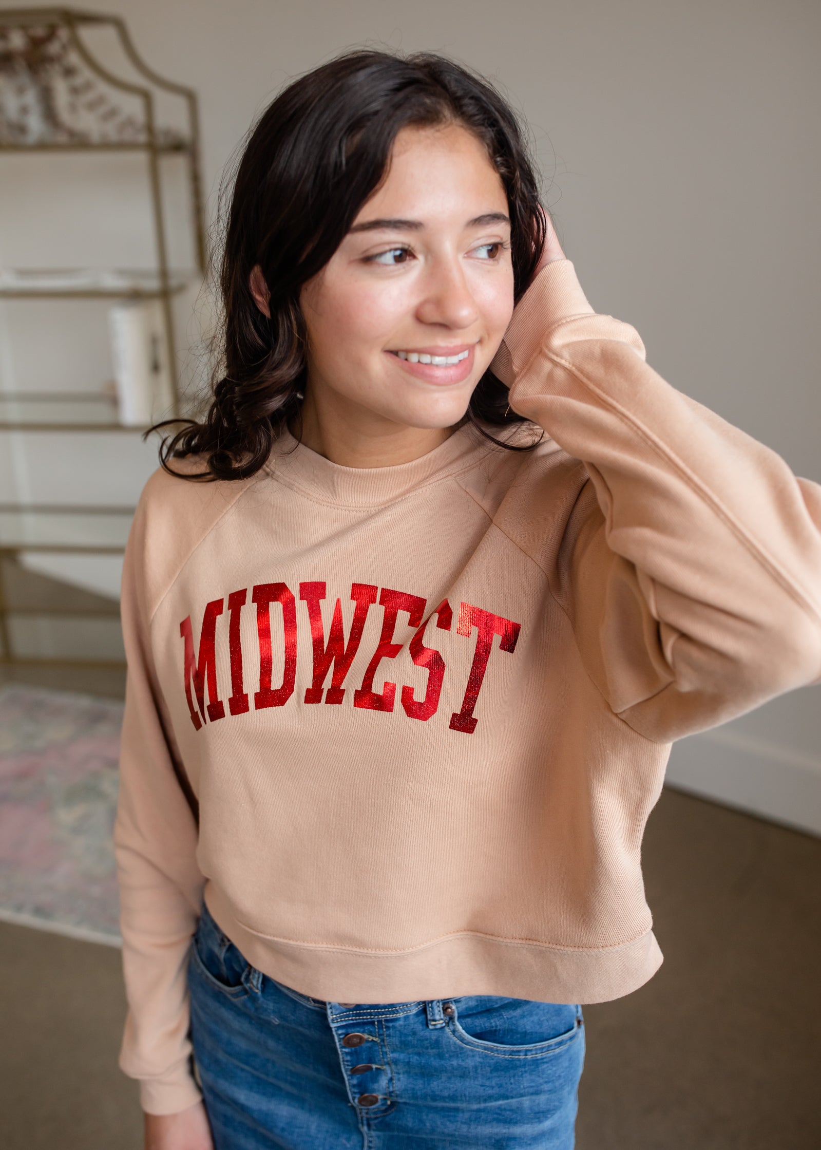 Midwest Pullover Sweatshirt Tops OAT Collection