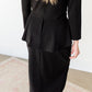 Mindy Black Straight Fit Midi Dress - FINAL SALE Dresses