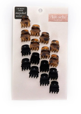 Mini Classic Claw Clips - 16 Pack Accessories Kitsch