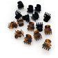 Mini Classic Claw Clips - 16 Pack Accessories Kitsch