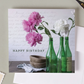Mini Greeting Cards Gifts Happy Birthday Plant
