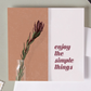 Mini Greeting Cards Gifts Simple Things