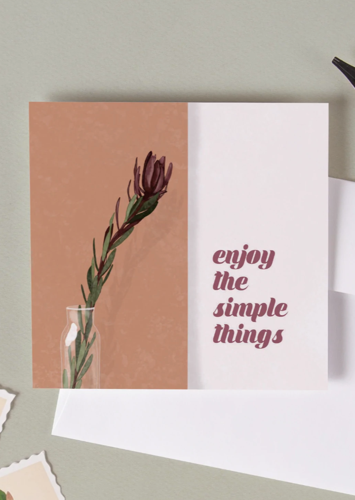 Mini Greeting Cards Gifts Simple Things