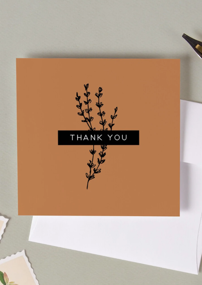 Mini Greeting Cards Gifts Thank You