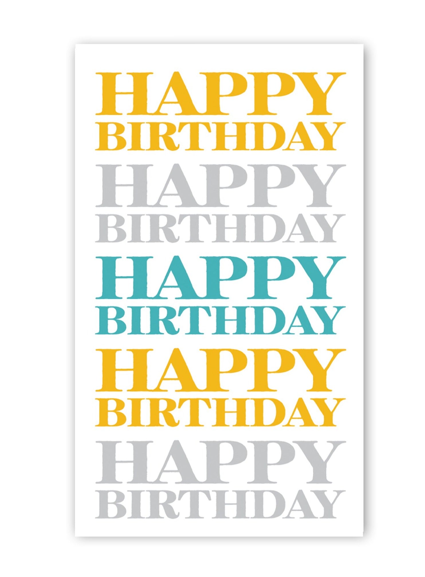 Mini Made Greeting Cards - FINAL SALE Home & Lifestyle Happy Birthday Card