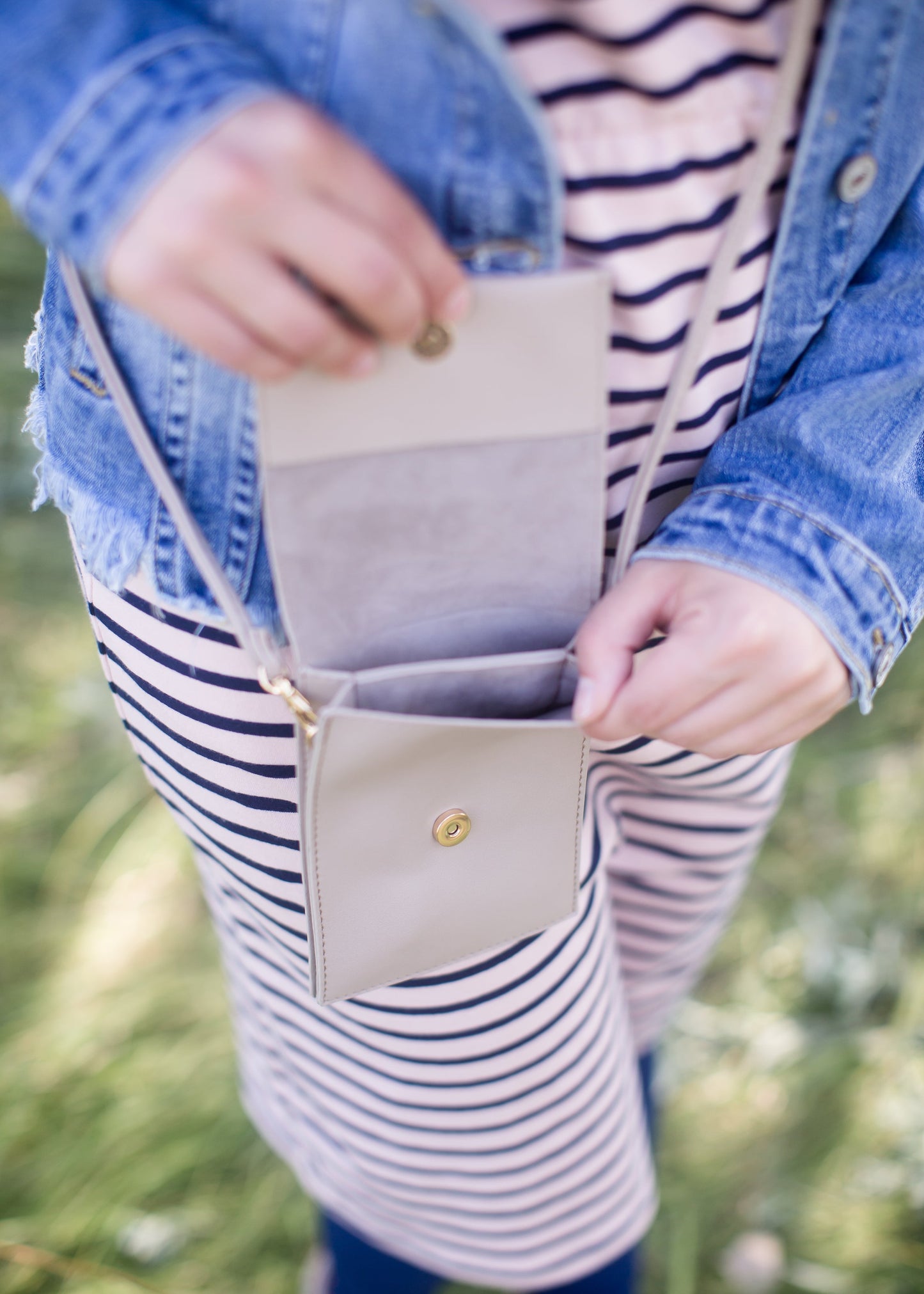 faux leather mini crossbody