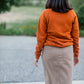 Minnesota Autumn Rust Crew Sweatshirt Tops Northern Print Co