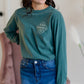 Minnesota Pine Long Sleeve Tee Shirt Northern Print Company