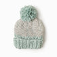 Mint Mango Yarn Pom Pom Hat - FINAL SALE Accessories