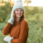 Mint Mango Yarn Pom Pom Hat - FINAL SALE Accessories