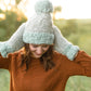 Mint Mango Yarn Pom Pom Hat - FINAL SALE Accessories
