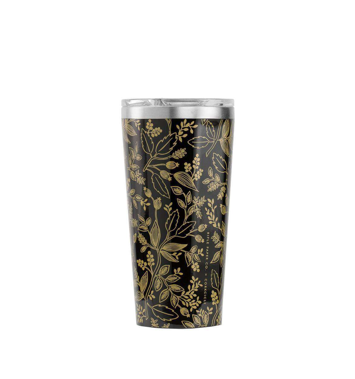 Mixed Floral Tumbler Home & Lifestyle Black