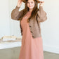 Mocha Button Front Knit Cardigan - FINAL SALE Shirt