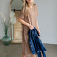 Mocha Short Sleeve Ribbed T-Shirt Midi Dress Dresses Pologram