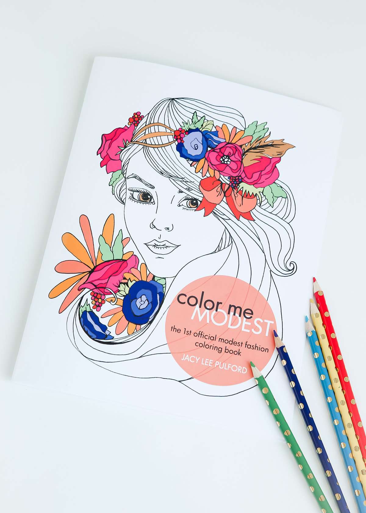 Color me modest coloring book