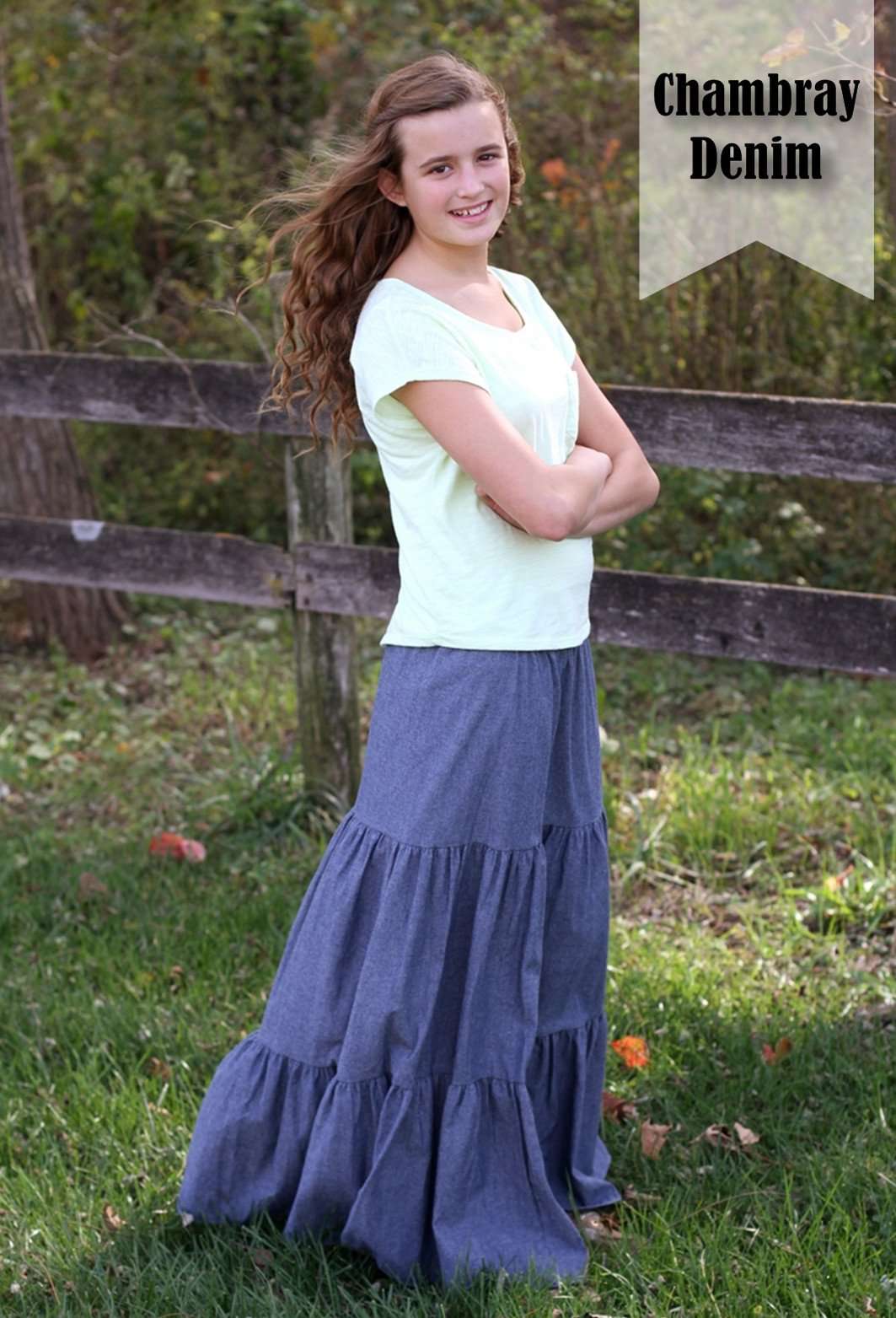 Modest Girl Skirt Made to Order Custom | Pick Skirt Fabric, Size, Length, Color