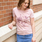 Mono Floral Classic Crew Tee Tops