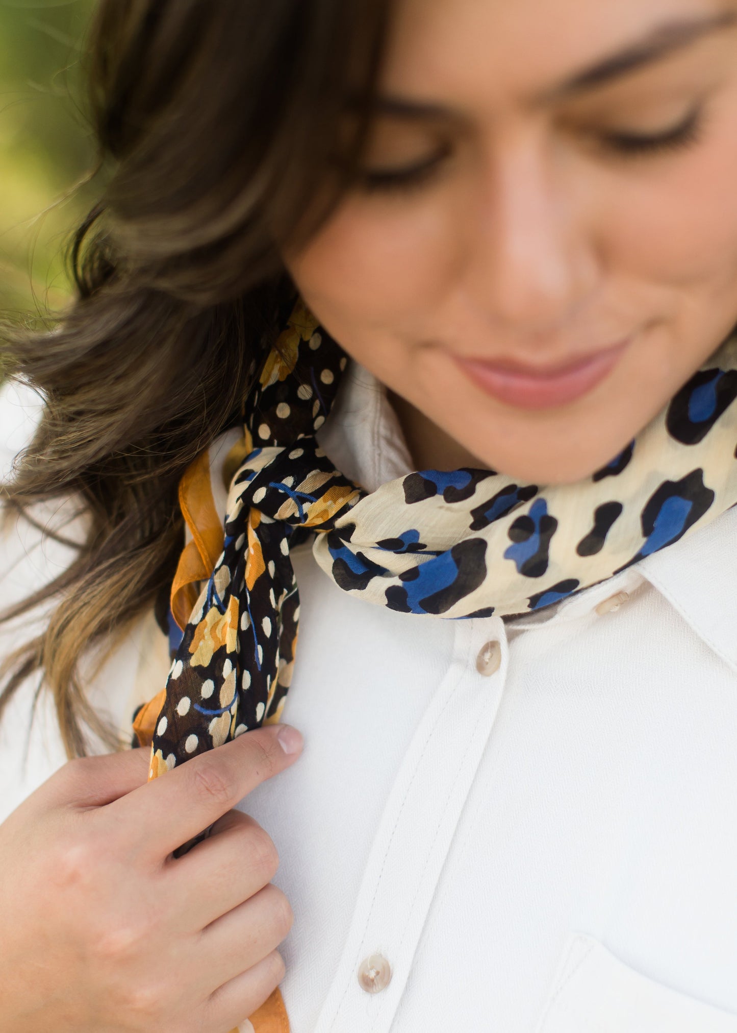 Multi Animal Print Bandana