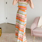 Multi Striped Tie Waist Maxi Dress - FINAL SALE Dresses